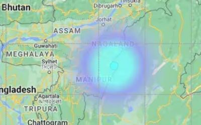 منی پور میں زلزلے سے زمین لرزی، ریکٹر اسکیل پر شدت 4.0