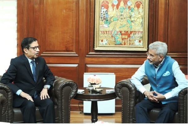 Nepal Ambassador meets Jaishankar on Prachanda visit