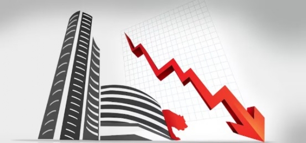 Stock market collapsed due to heavy selling, Sensex -Nifty fell