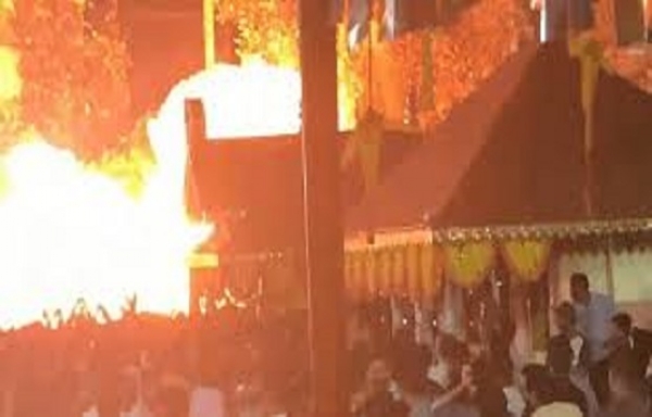 Kerala: Fire & stampede during fireworks in temple, 154 injured