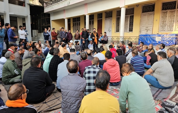 Traders meeting regarding ropeway, decided 72-hour strike