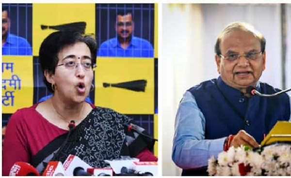 Delhi LG letter to Atishi on calling her caretaker CM by Kejriwal