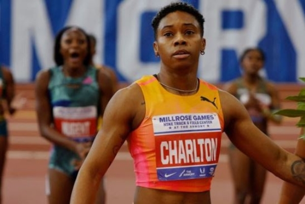 World Athletics Indoor Tour : Charlton breaks 16 yr record