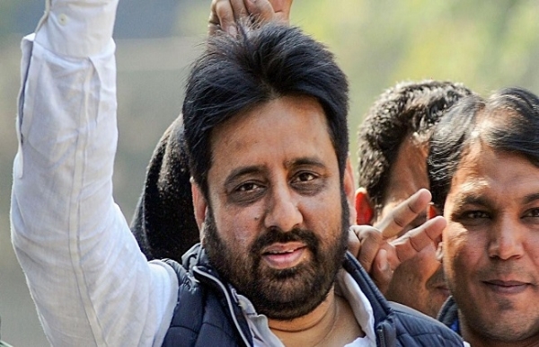 AAP MLA Amanatullah Khan appeared in Rouse Avenue Court