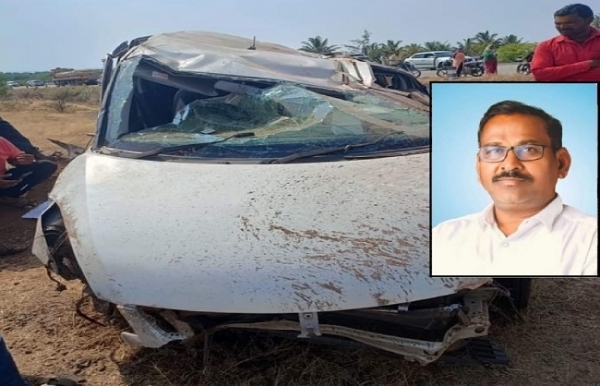 Famous businessman SambhajiChavan died in a car accident