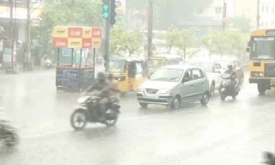 حیدرآباد میں موسم اچانک تبدیل، کئی علاقوں میں موسلادھار بارش