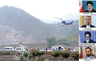 ایرانی صدر کے ہیلی کاپٹر کا ملبہ مل گیا، جائے حادثہ پر زندگی کے کوئی آثار نہیں