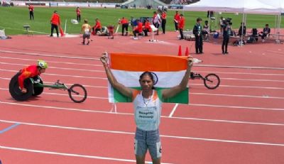 ورلڈ پیرا ایتھلیٹکس چمپئن شپ: دیپتی جیونجی نے 400 میٹر ٹی20 زمرے میں عالمی ریکارڈ کے ساتھ طلائی تمغہ جیتا