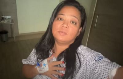 کامیڈین بھارتی سنگھ بیماری میں مبتلا ، ہسپتال سے شیئر کی گئی ویڈیو