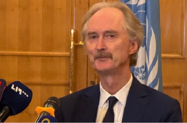 UN Special Envoy Geir Pedersen arrives in Syria