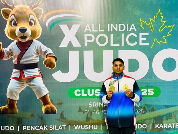 ITBP Gaurav Maurya wins gold in 10th All India Police Games