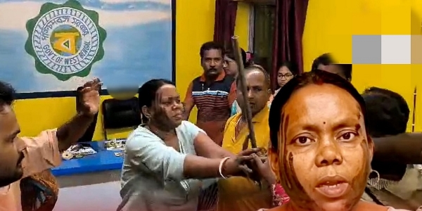In Kharagpur, Panchayat pramukh assaulted, clothes torn