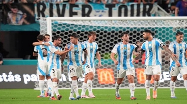 Argentina comfortable 1-0 win over Venezuela despite Messi absence
