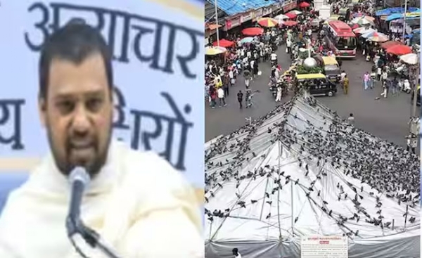JAIN  MONK ANNOUNCES NEW PARTY SHANTI DOOT JAN KALYAN PARTY