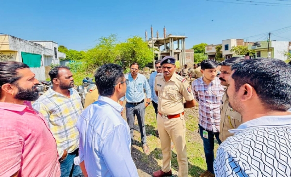 VANDALISM AT LAKSHMI AAI TEMPLE IN BEED
