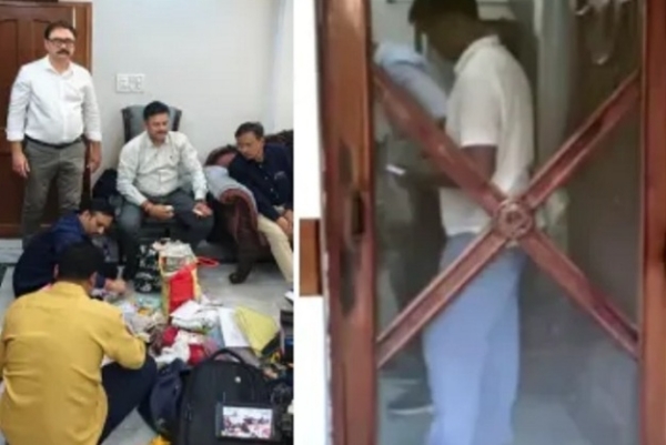 ریٹائرڈ ایکسائز آفیسر کے گھر پر چھاپہ