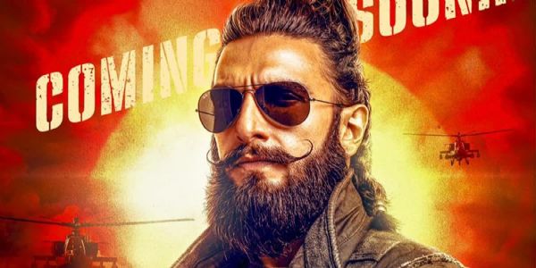 رنویر سنگھ کی آنے والی فلم کا پہلا جھلک سامنے آ گیا۔