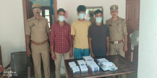 بندوق کی نوک پر فلپ کارٹ ڈیلیوری ایجنٹ کو لوٹنے والے تین مجرموں کو پولیس نے گرفتار کیا۔