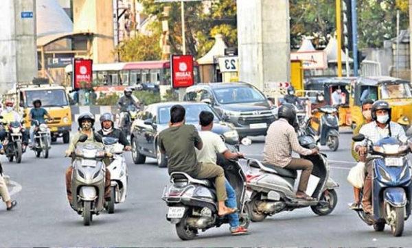 تین گھنٹوں میں 6,000 سے زائد ٹریفک قواعد کی خلاف ورزیوں کی اطلاع