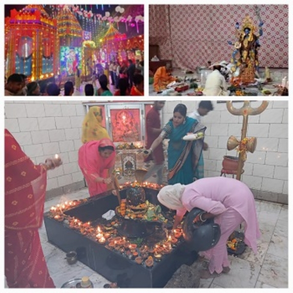 Kali Puja celebrated with great enthusiasm along with Diwali