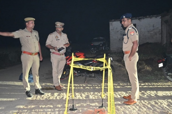 A young man was shot dead on Diwali night in Azamgarh
