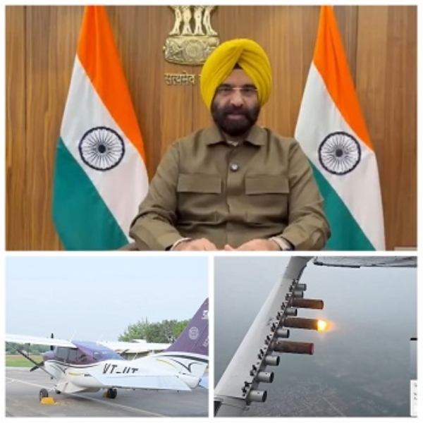 Second trial of cloud seeding in Delhi, rain expected Second trial of cloud seeding in Delhi, rain expected