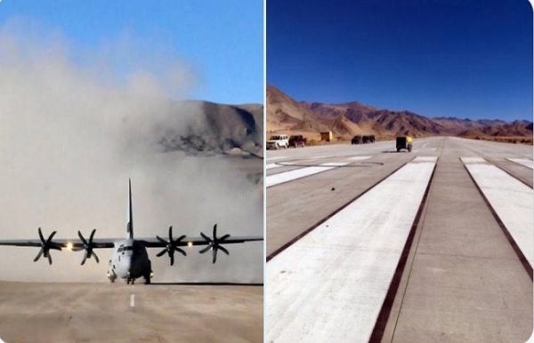 چین کی سرحد پر دنیا کا بلند ترین ایئرپورٹ پر طیاروں کی آمدورفت شروع چین کی سرحد پر دنیا کا بلند ترین ایئرپورٹ پر طیاروں کی آمدورفت شروع