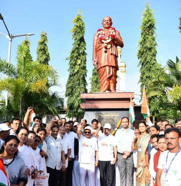 UNITY WALK MARKS SARDAR PATEL 150TH BIRTH ANNIVERSARY UNITY WALK MARKS SARDAR PATEL 150TH BIRTH ANNIVERSARY