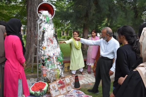 فنکاری کو دیکھتے ہوئے پروفیسر