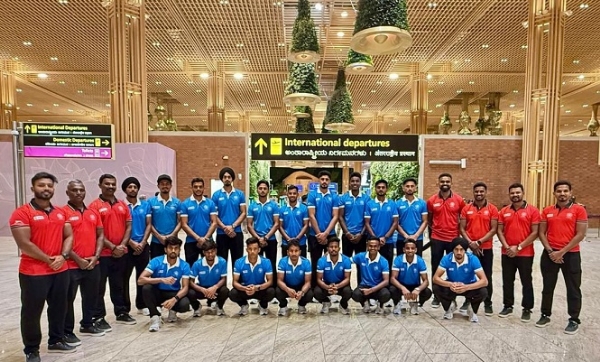 Indian junior men hockey team for Malaysia for Sultan of Johor Cup