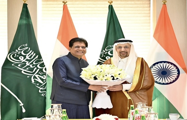 Piyush Goyal & Saudi Investment Minister discuss trade ties Piyush Goyal & Saudi Investment Minister discuss trade ties