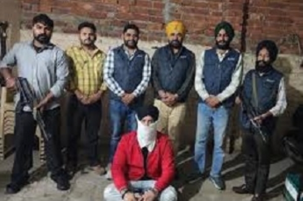 Jaggu Bhagwanpuria gang member arrested in Punjab Batala Jaggu Bhagwanpuria gang member arrested in Punjab Batala