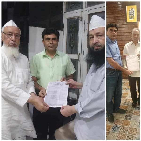 ضیا الرب تقرری نامہ کے ساتھ