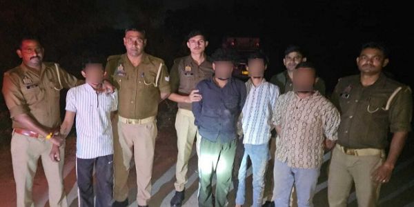 سات بدنام زمانہ تار چور انکاونٹر میں گرفتار، تین کو گولی لگی