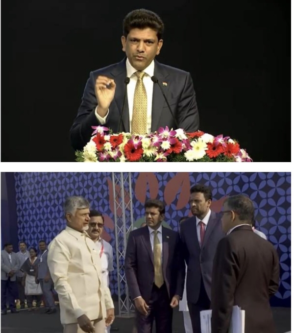 مرکزی وزیر ڈاکٹر چندر شیکھر نے سرمایہ کاروں سے ہندوستان کی ترقی کے سفر میں حصہ لینے کی اپیل کی مرکزی وزیر ڈاکٹر چندر شیکھر نے سرمایہ کاروں سے ہندوستان کی ترقی کے سفر میں حصہ لینے کی اپیل کی