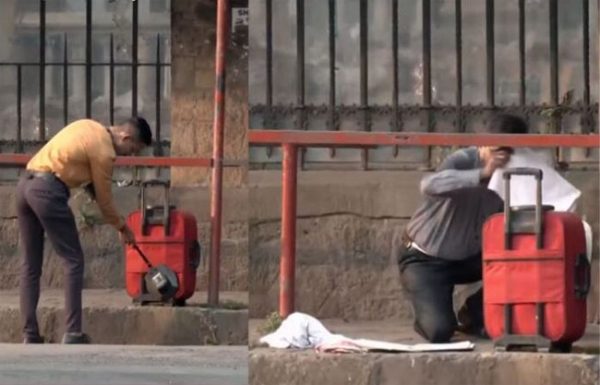 SUSPICIOUS BAG FOUND NEAR CSMT SUSPICIOUS BAG FOUND NEAR CSMT