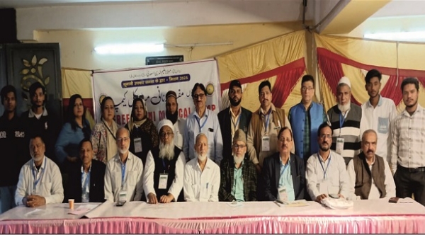 بارہ دری شیر افگن بلیماران میں مفت 137 واں طبی یونانی کیمپ کا کامیاب انعقاد