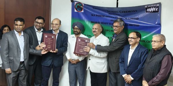 مدھیہ پردیش پاور جنریٹنگ نے بی ایچ ای ایل کے ساتھ 23,000 کروڑ روپے کا معاہدہ کیا۔
