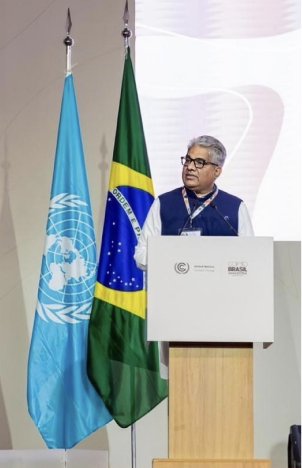 موسمیاتی تبدیلی کے معاملے پرسب سے پہلے ترقی یافتہ ممالک کو پیش قدمی کرنی چاہئے : سی او پی 30 میںبھوپیندر یادو کا بیان موسمیاتی تبدیلی کے معاملے پرسب سے پہلے ترقی یافتہ ممالک کو پیش قدمی کرنی چاہئے : سی او پی 30 میںبھوپیندر یادو کا بیان