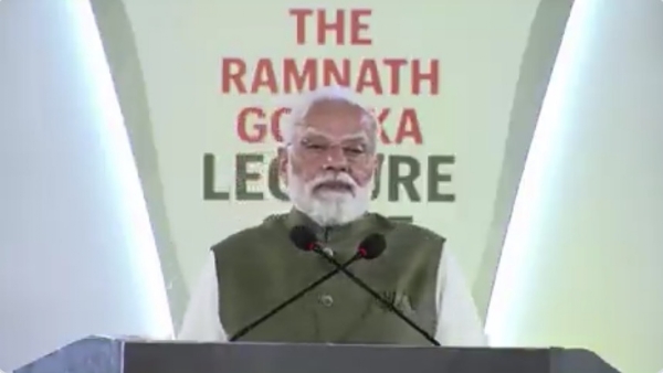- چھٹے رام ناتھ گوئنکا لیکچر میں وزیر اعظم مودی کا خطاب