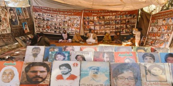 وائس فار بلوچ مسنگ پرسنز کے کوئٹہ میں احتجاجی کیمپ کو 6003 دن مکمل ہو گئے۔