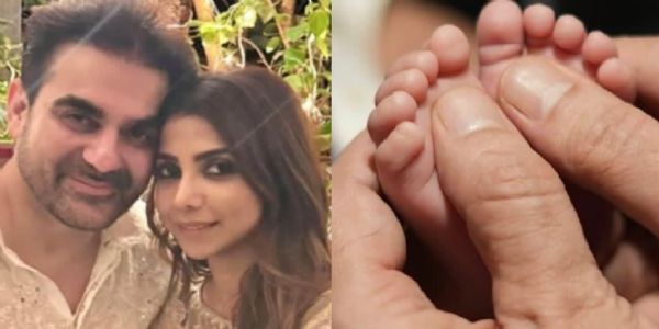 ارباز اور شورہ خان نے اپنے ننھے بچہ کی پہلی جھلک سوشل میڈیا پر شیئر کی