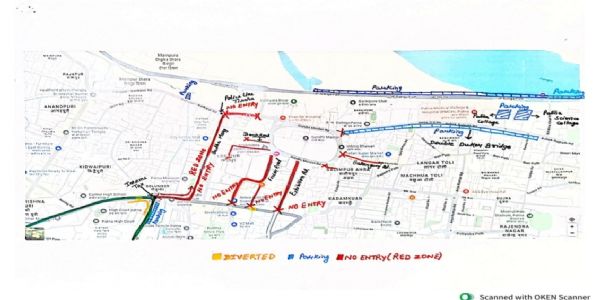 نئی حکومت کی تقریب حلف برداری کے لیے ٹریفک کے انتظامات میں تبدیلی
