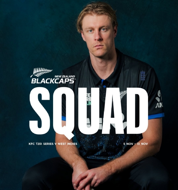نیوزی لینڈ نے ویسٹ انڈیز کے خلاف ٹی ٹوئنٹی سیریز کے لیے اسکواڈ کا اعلان کیا، کئی کھلاڑی باہر