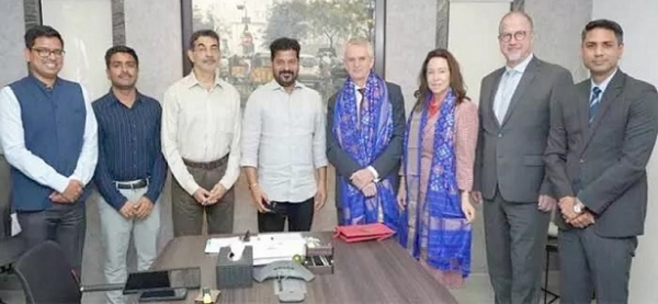 کینیڈاو فرانس کے وفود کی وزیراعلی تلنگانہ سے ملاقات