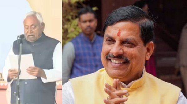 وزیر اعلیٰ ڈاکٹر یادو نے نتیش کمار کو بہار کے وزیر اعلیٰ کے طور پر حلف لینے پر مبارکباد دی