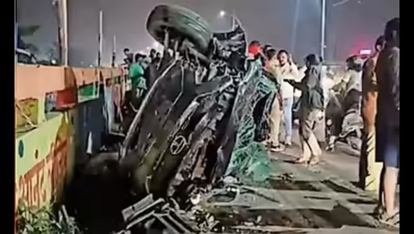 DRIVER’S HEART ATTACK CAUSES FOUR DEATHS