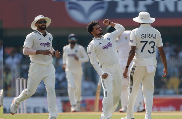 گوہاٹی ٹیسٹ: جنوبی افریقہ نے لنچ تک 2 وکٹ پر 150 رنز بنائے