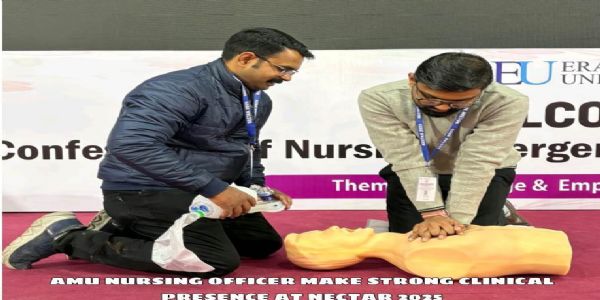 نرسنگ آفیسرز نے ایرا میڈیکل کالج میں منعقدہ کانفرنس میں عمدہ کارکردگی پیش کی