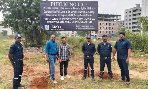 حیڈرا کی بڑی کارروائی، کونڈاپور میں 700 کروڑ روپے کی زمین کی بازیابی حیڈرا کی بڑی کارروائی، کونڈاپور میں 700 کروڑ روپے کی زمین کی بازیابی